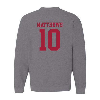 WSU - NCAA Women's Volleyball : Emerson Matthews - Classic Fashion Shersey Crewneck Sweatshirt-1