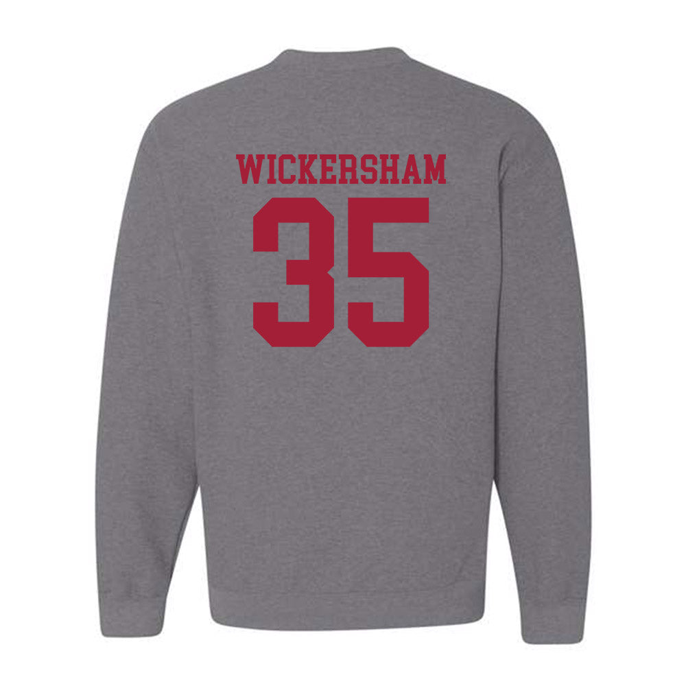 WSU - NCAA Baseball : Kaden Wickersham - Classic Fashion Shersey Crewneck Sweatshirt-1
