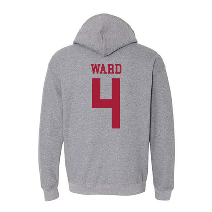 WSU - NCAA Women's Volleyball : Livia Ward - Classic Fashion Shersey Hooded Sweatshirt-1
