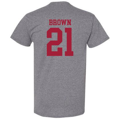 WSU - NCAA Football : Keith Brown - Classic Fashion Shersey T-Shirt-1