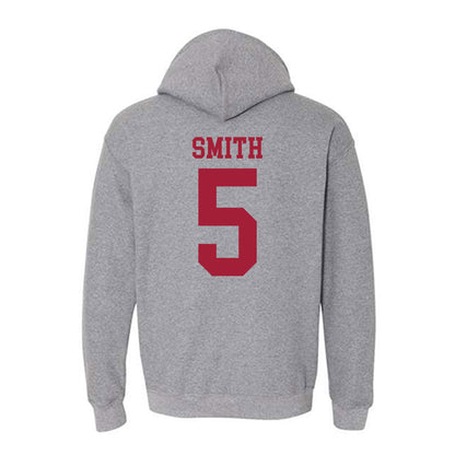 WSU - NCAA Women's Soccer : Makena Smith - Classic Fashion Shersey Hooded Sweatshirt-1