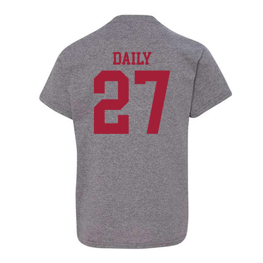 WSU - NCAA Baseball : Lleyton Daily - Classic Fashion Shersey Youth T-Shirt-1