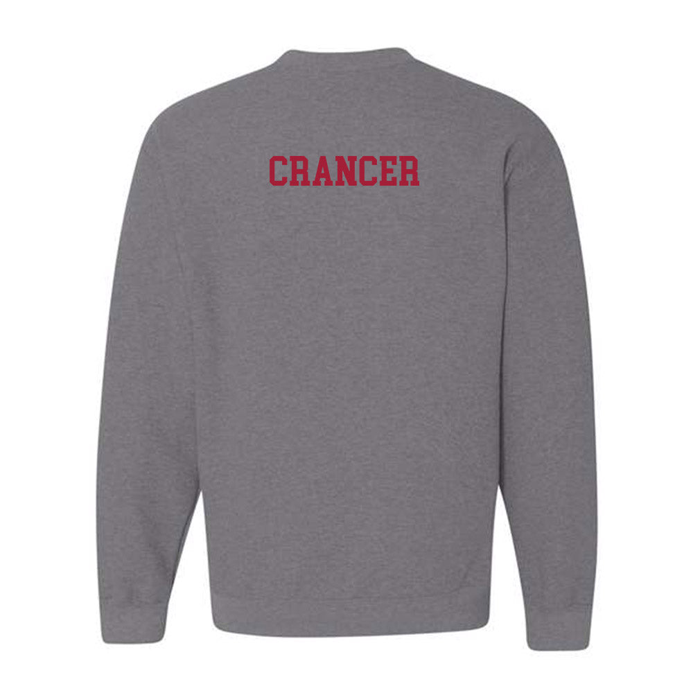 WSU - NCAA Baseball : Blake Crancer - Classic Fashion Shersey Crewneck Sweatshirt-1