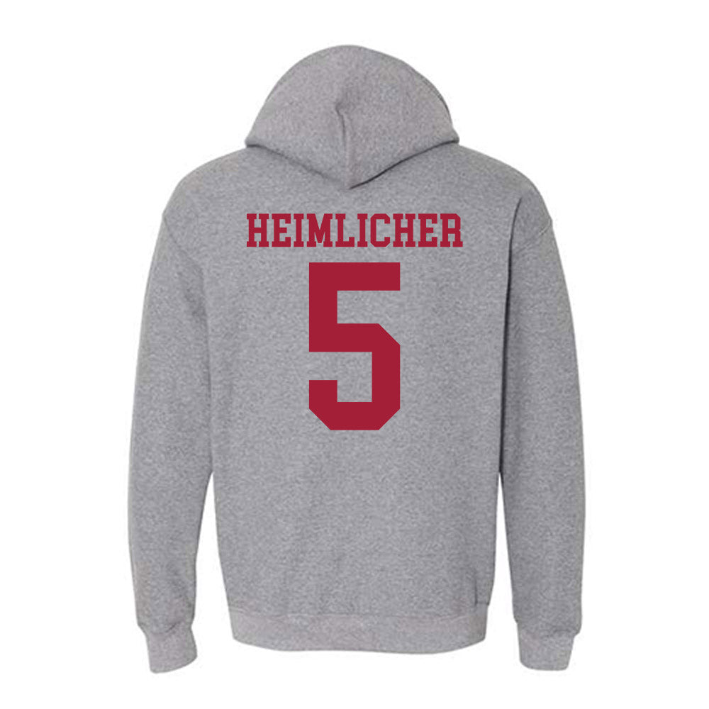 WSU - NCAA Women's Volleyball : Chloe Heimlicher - Classic Fashion Shersey Hooded Sweatshirt-1