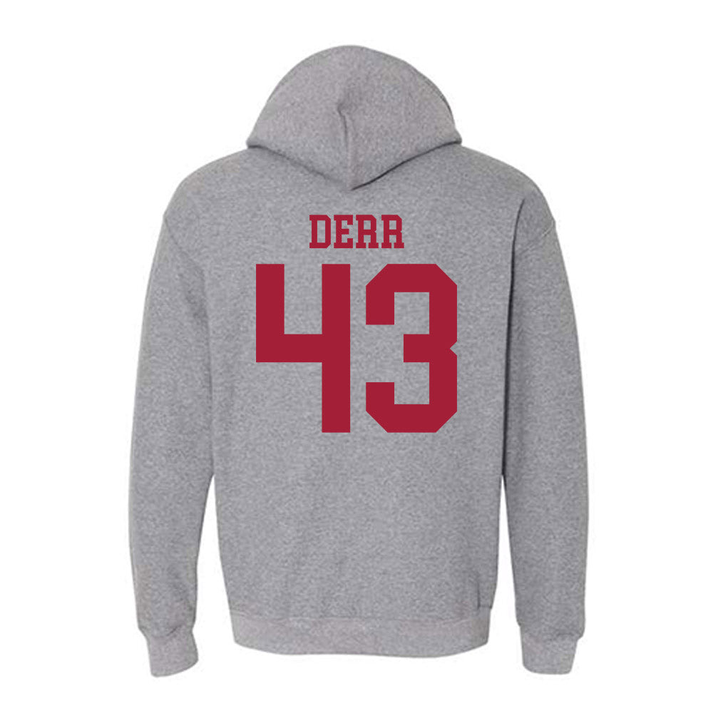 WSU - NCAA Baseball : Gavin Derr - Classic Fashion Shersey Hooded Sweatshirt-1