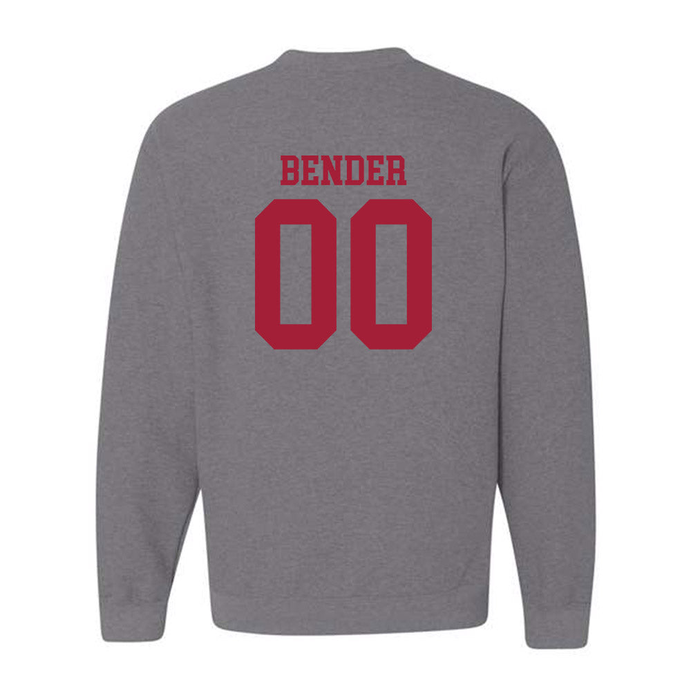 WSU - NCAA Football : Oliver Bender - Classic Fashion Shersey Crewneck Sweatshirt-1