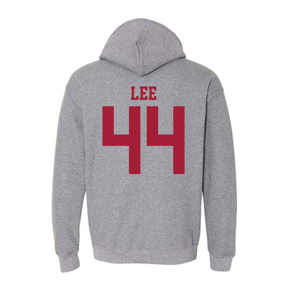 WSU - NCAA Baseball : Robert Lee - Classic Fashion Shersey Hooded Sweatshirt-1