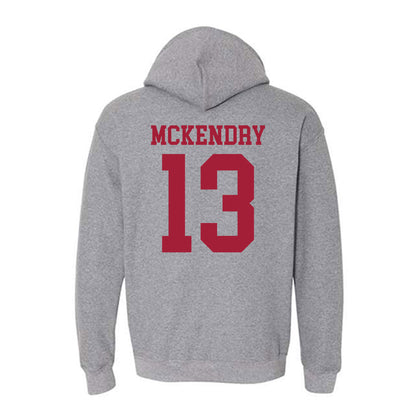 WSU - NCAA Football : Ryan McKendry - Classic Fashion Shersey Hooded Sweatshirt-1