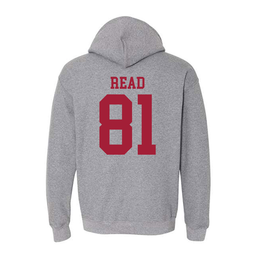 WSU - NCAA Football : Peyton Read - Classic Fashion Shersey Hooded Sweatshirt-1