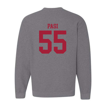 WSU - NCAA Football : Sione Pasi - Classic Fashion Shersey Crewneck Sweatshirt-1