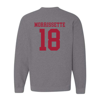 WSU - NCAA Football : Barry Morrissette - Classic Fashion Shersey Crewneck Sweatshirt-1