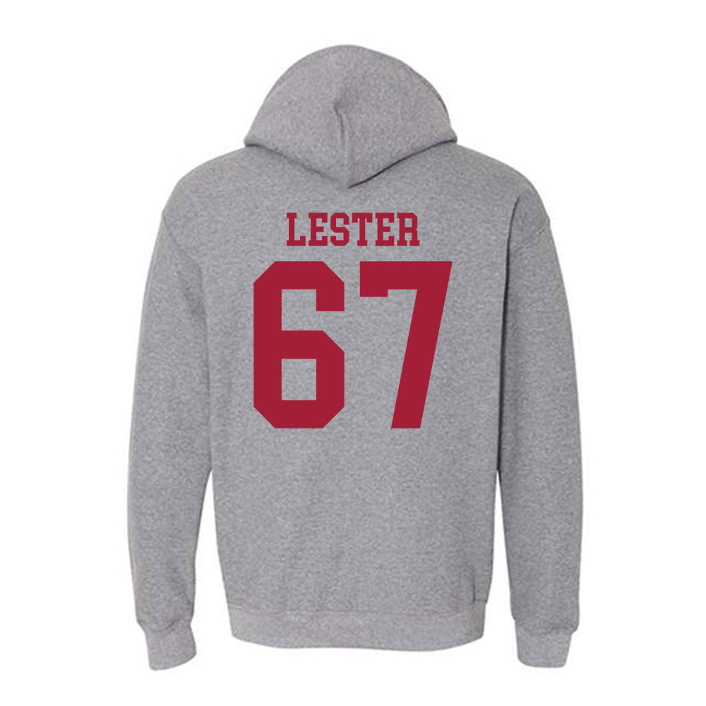 WSU - NCAA Football : Jonny Lester - Classic Fashion Shersey Hooded Sweatshirt-1