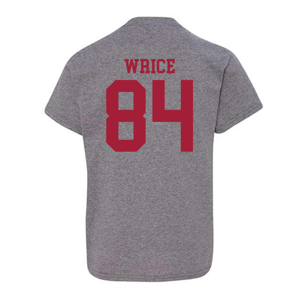WSU - NCAA Football : Malachi wrice - Classic Fashion Shersey Youth T-Shirt-1
