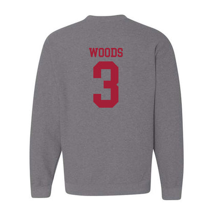 WSU - NCAA Football : Maxwell Woods - Classic Fashion Shersey Crewneck Sweatshirt-1