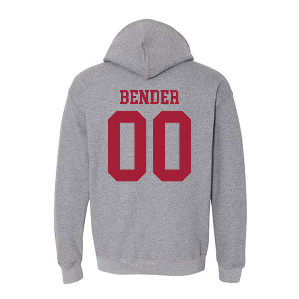 WSU - NCAA Football : Oliver Bender - Classic Fashion Shersey Hooded Sweatshirt-1