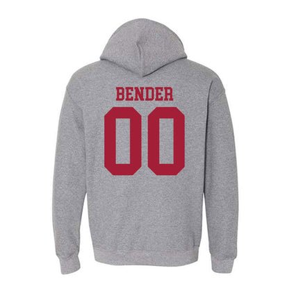 WSU - NCAA Football : Oliver Bender - Classic Fashion Shersey Hooded Sweatshirt-1