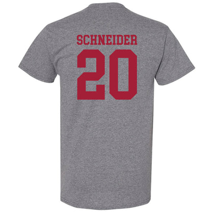 WSU - NCAA Baseball : Gabe Schneider - Classic Fashion Shersey T-Shirt-1