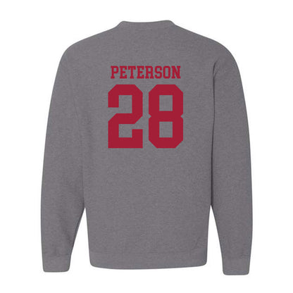 WSU - NCAA Football : Kyle Peterson - Classic Fashion Shersey Crewneck Sweatshirt-1