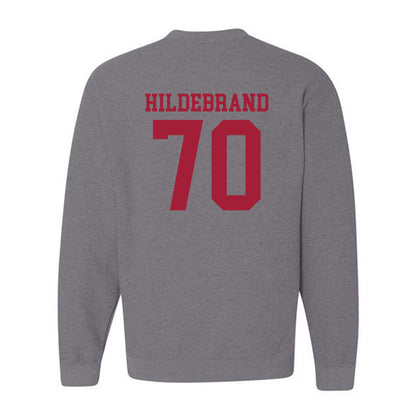 WSU - NCAA Football : Dylan Hildebrand - Classic Fashion Shersey Crewneck Sweatshirt-1