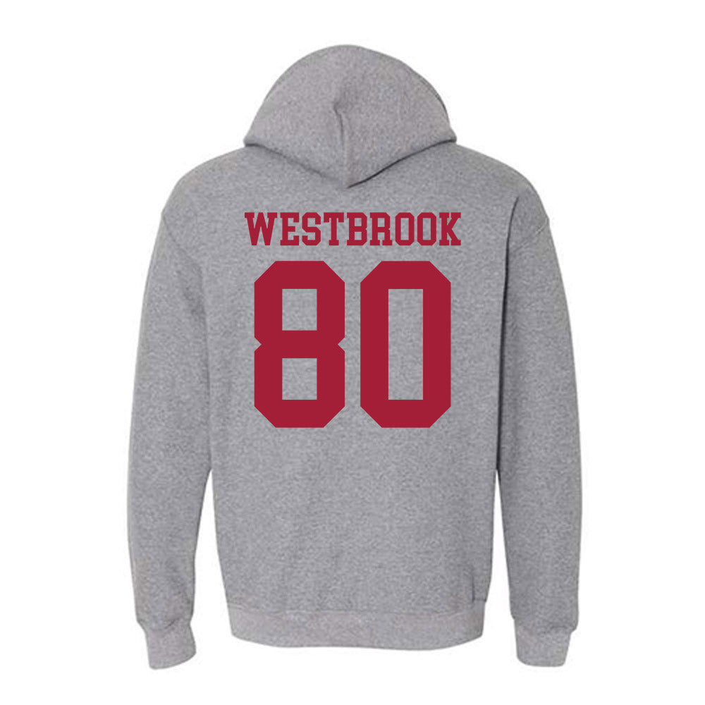 WSU - NCAA Football : Noah Westbrook - Classic Fashion Shersey Hooded Sweatshirt-1