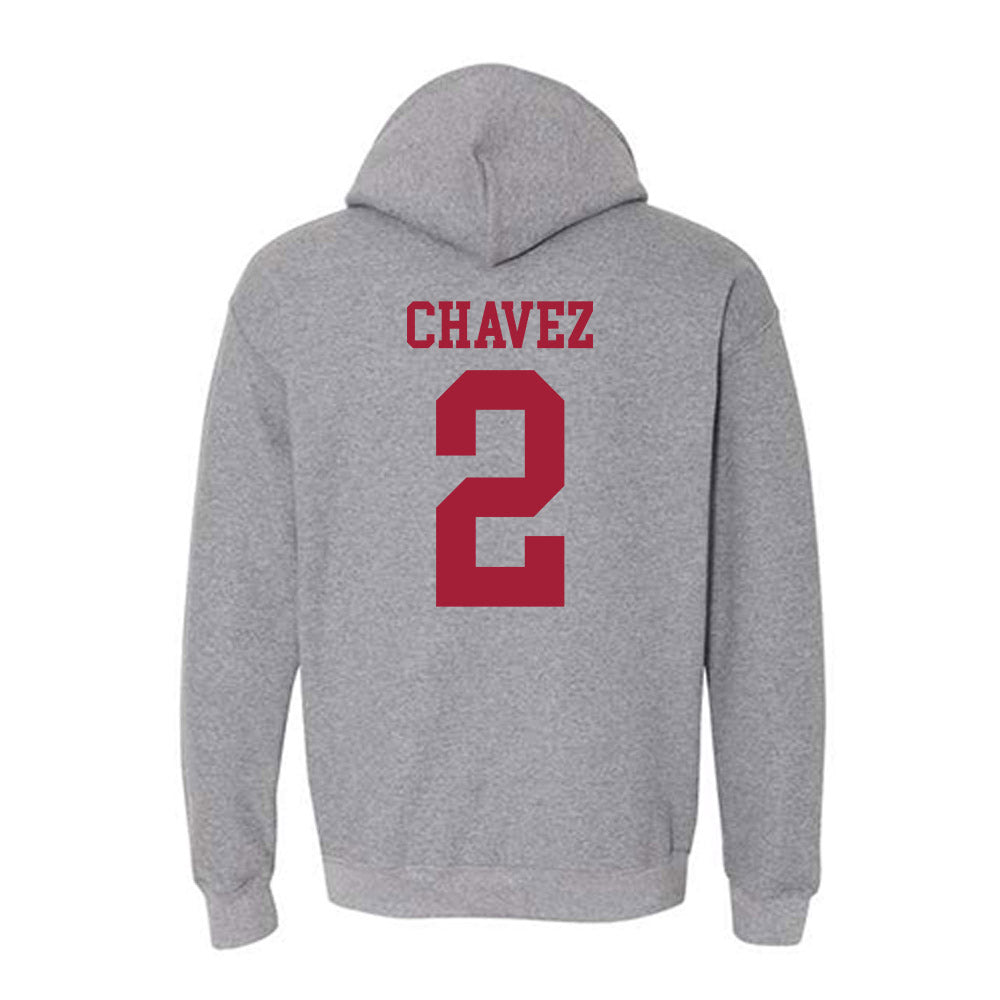 WSU - NCAA Baseball : Dane Chavez - Classic Fashion Shersey Hooded Sweatshirt-1