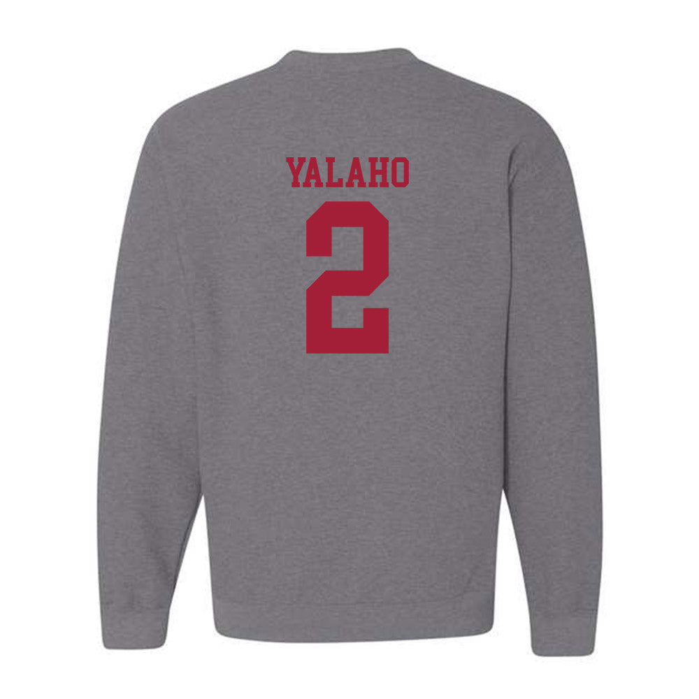 WSU - NCAA Men's Basketball : Eemeli Yalaho - Classic Fashion Shersey Crewneck Sweatshirt-1