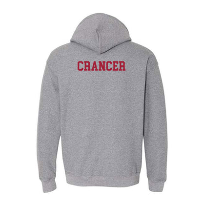 WSU - NCAA Baseball : Blake Crancer - Classic Fashion Shersey Hooded Sweatshirt-1