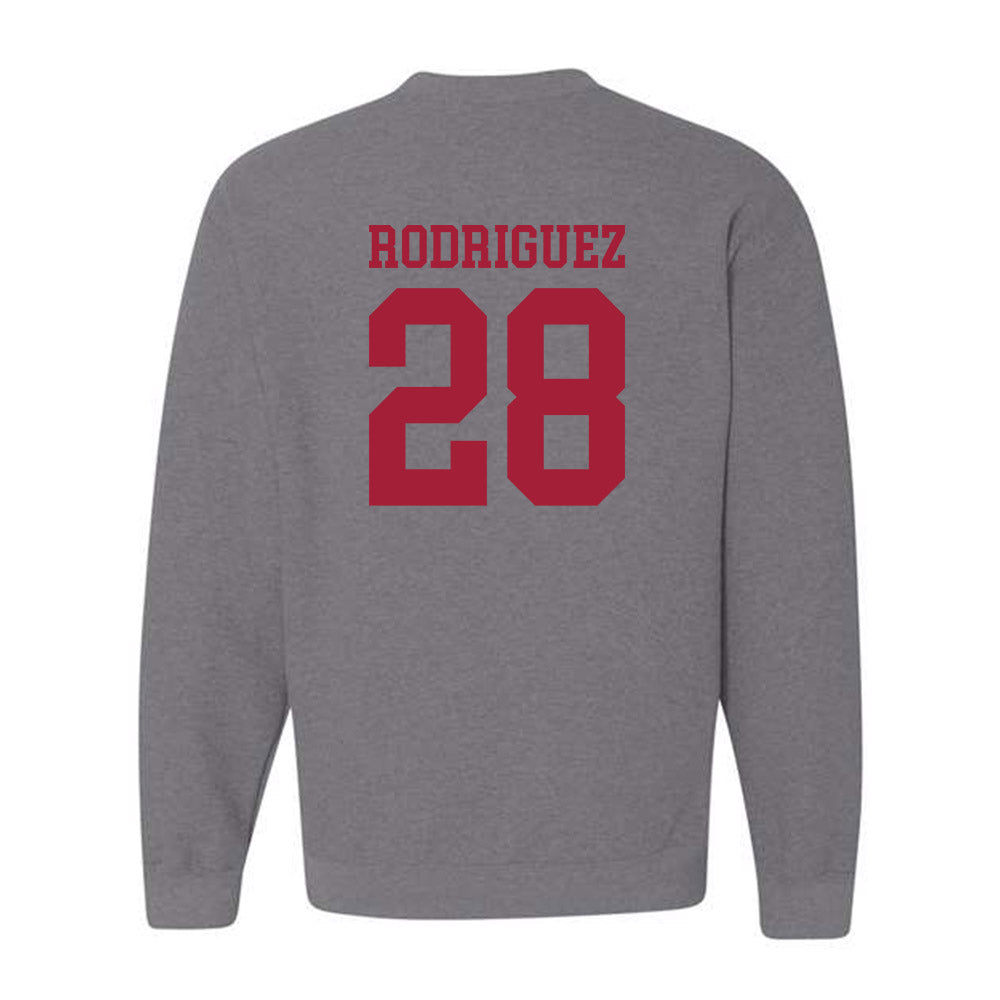 WSU - NCAA Baseball : Erik Rodriguez - Classic Fashion Shersey Crewneck Sweatshirt-1