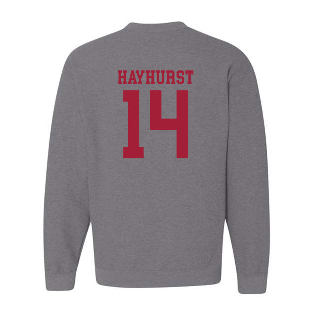 WSU - NCAA Women's Volleyball : Kate Hayhurst - Classic Fashion Shersey Crewneck Sweatshirt-1