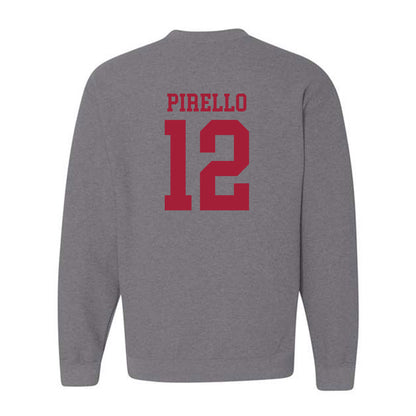 WSU - NCAA Baseball : Mason Pirello - Classic Fashion Shersey Crewneck Sweatshirt-1