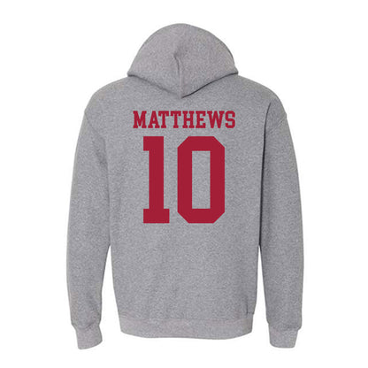 WSU - NCAA Women's Volleyball : Emerson Matthews - Classic Fashion Shersey Hooded Sweatshirt-1