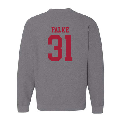 WSU - NCAA Baseball : Ryan Falke - Classic Fashion Shersey Crewneck Sweatshirt-1