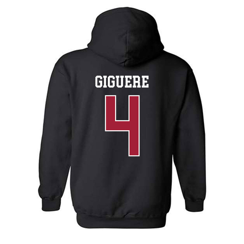 WSU - NCAA Baseball : Alexandre Giguere - Sports Shersey Hooded Sweatshirt-1