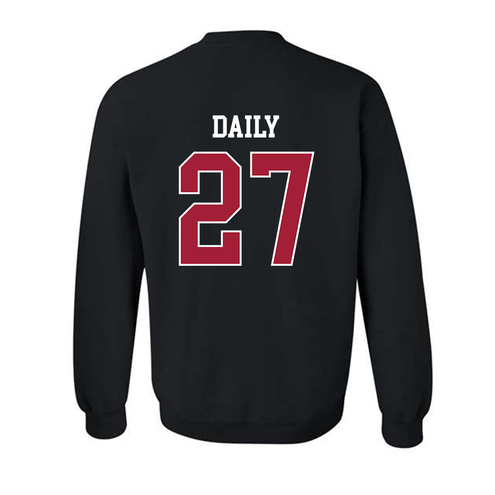 WSU - NCAA Baseball : Lleyton Daily - Sports Shersey Crewneck Sweatshirt-1