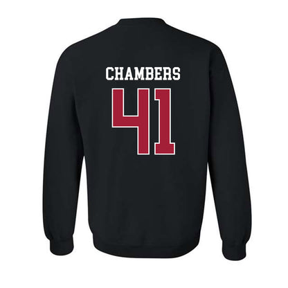 WSU - NCAA Baseball : Bryce Chambers - Sports Shersey Crewneck Sweatshirt-1