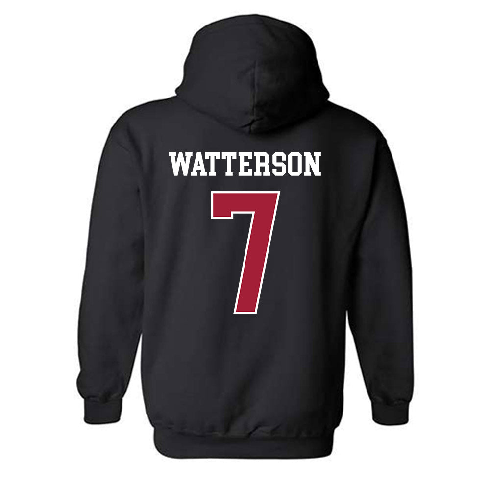 WSU - NCAA Baseball : Cole Watterson - Sports Shersey Hooded Sweatshirt-1