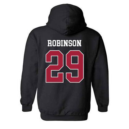 WSU - NCAA Baseball : Jacob Robinson - Sports Shersey Hooded Sweatshirt-1