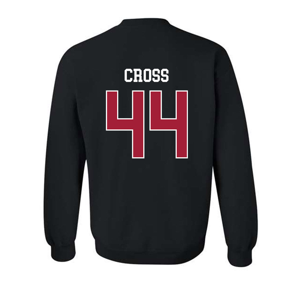 WSU - NCAA Baseball : Brock Cross - Sports Shersey Crewneck Sweatshirt-1