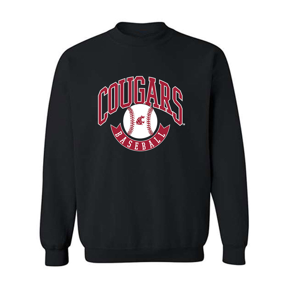 WSU - NCAA Baseball : Jacob Robinson - Sports Shersey Crewneck Sweatshirt-0