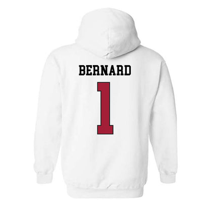 WSU - NCAA Football : Jeremiah Bernard - Sports Shersey Hooded Sweatshirt-1