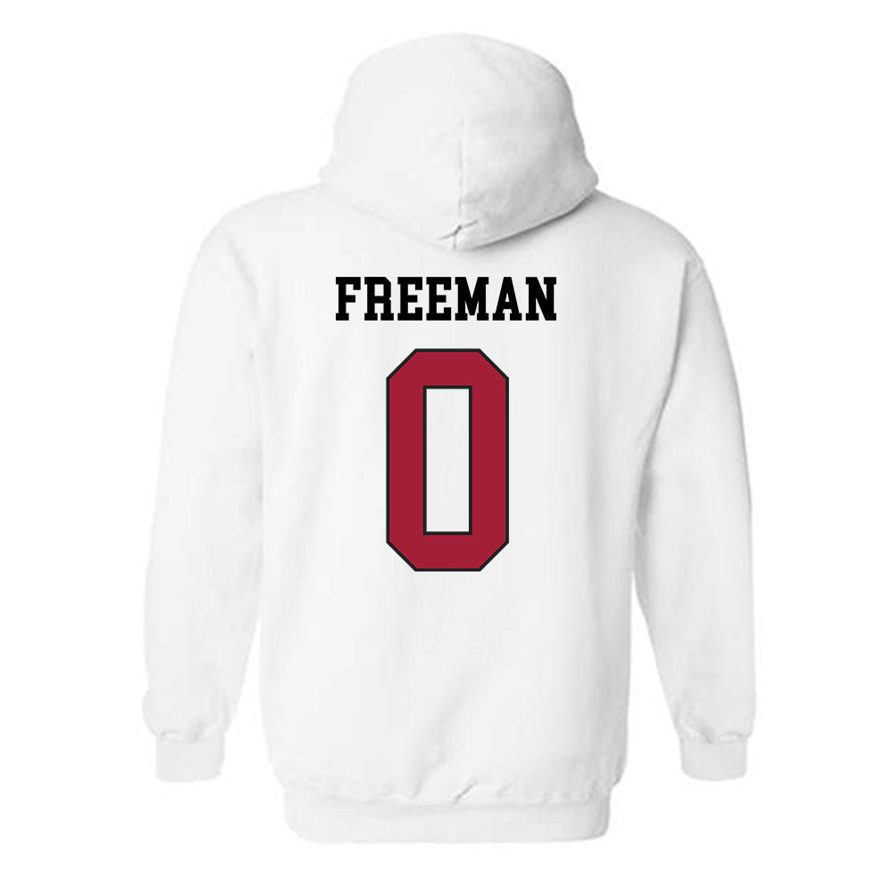 WSU - NCAA Football : Anthony Freeman - Sports Shersey Hooded Sweatshirt-1