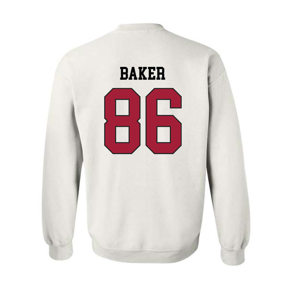 WSU - NCAA Football : Beau Baker - Sports Shersey Crewneck Sweatshirt-1