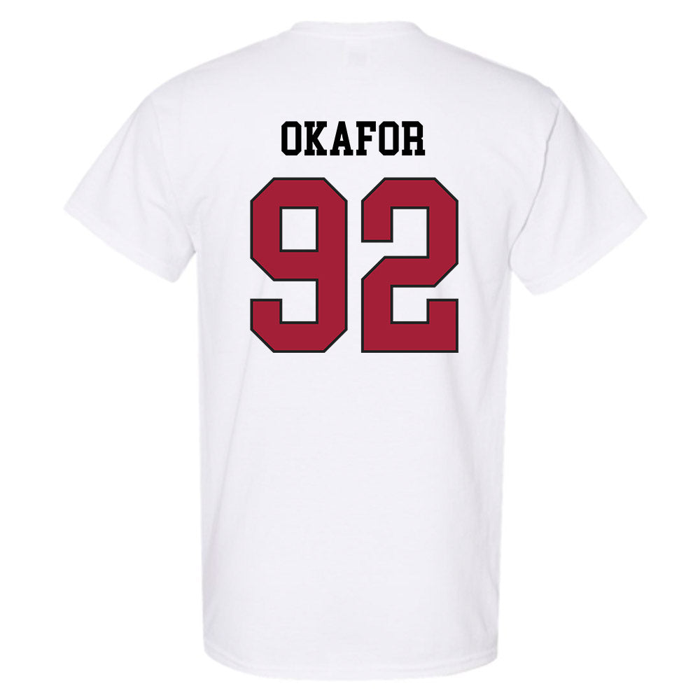 WSU - NCAA Football : Ike Okafor - Sports Shersey T-Shirt-1
