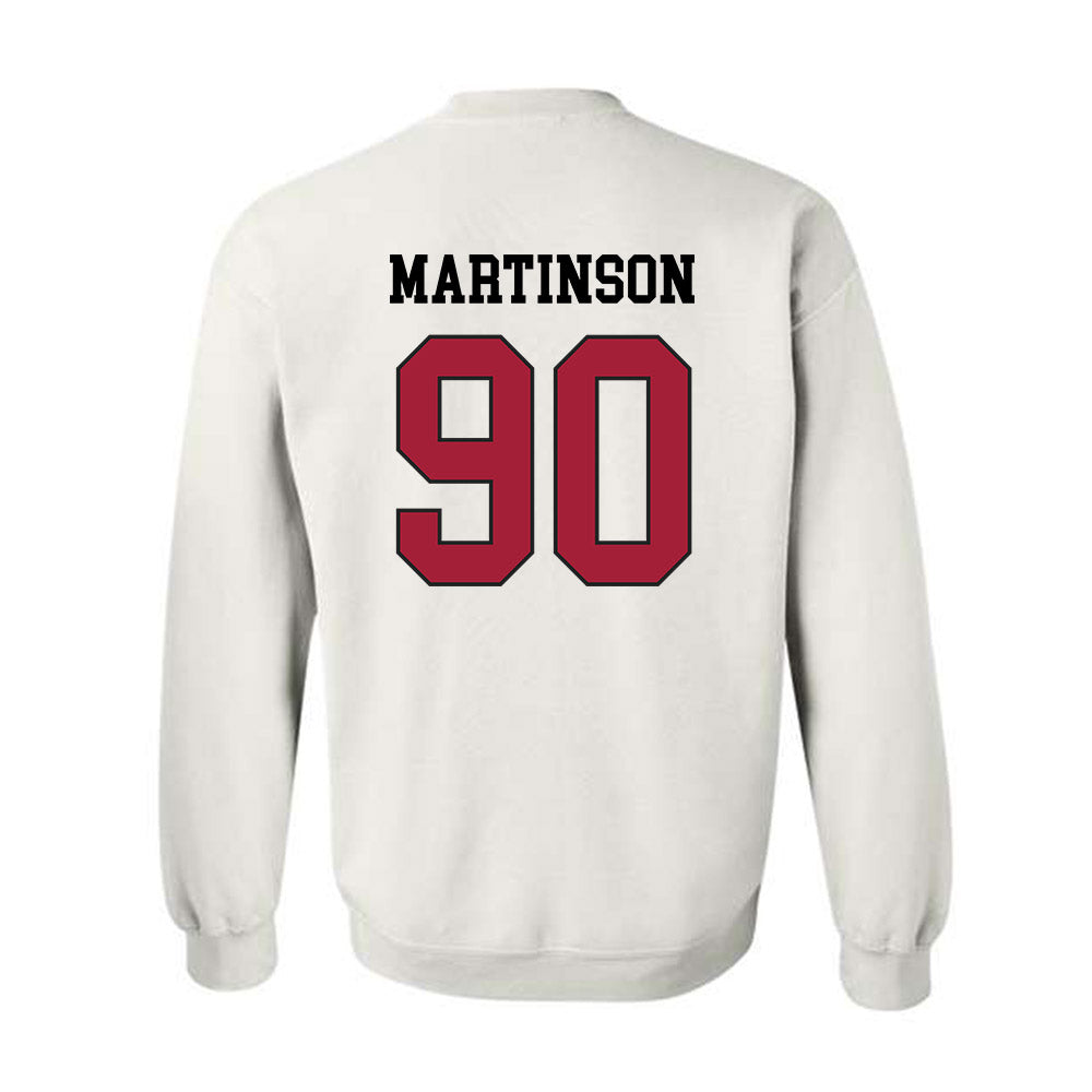 WSU - NCAA Football : Akio Martinson - Sports Shersey Crewneck Sweatshirt-1