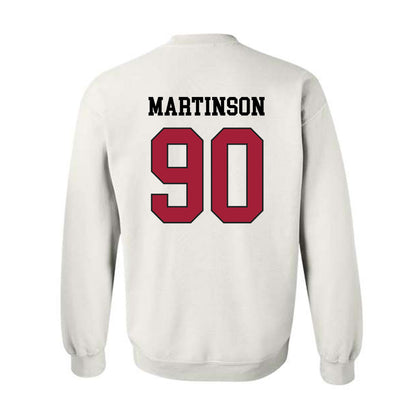 WSU - NCAA Football : Akio Martinson - Sports Shersey Crewneck Sweatshirt-1