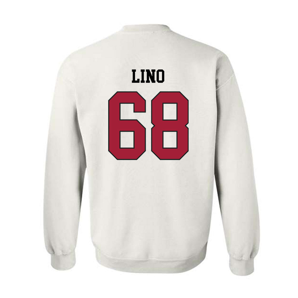 WSU - NCAA Football : Christopher Lino - Sports Shersey Crewneck Sweatshirt-1