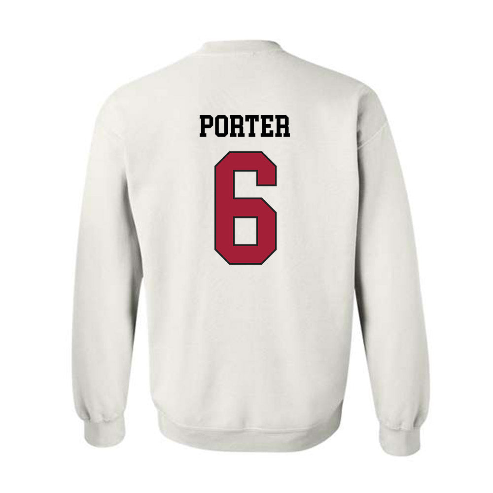 WSU - NCAA Football : Jay Porter - Sports Shersey Crewneck Sweatshirt-1