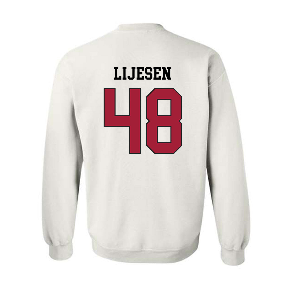 WSU - NCAA Football : Joshua Lijesen - Sports Shersey Crewneck Sweatshirt-1