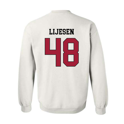 WSU - NCAA Football : Joshua Lijesen - Sports Shersey Crewneck Sweatshirt-1