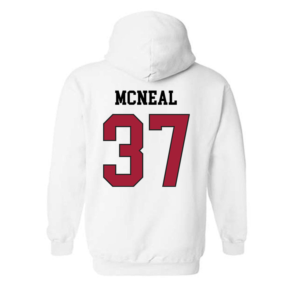 WSU - NCAA Football : Gaylon McNeal - Sports Shersey Hooded Sweatshirt-1